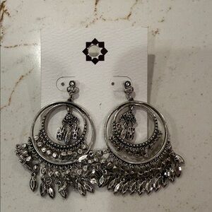 Silver Dangle Earrings